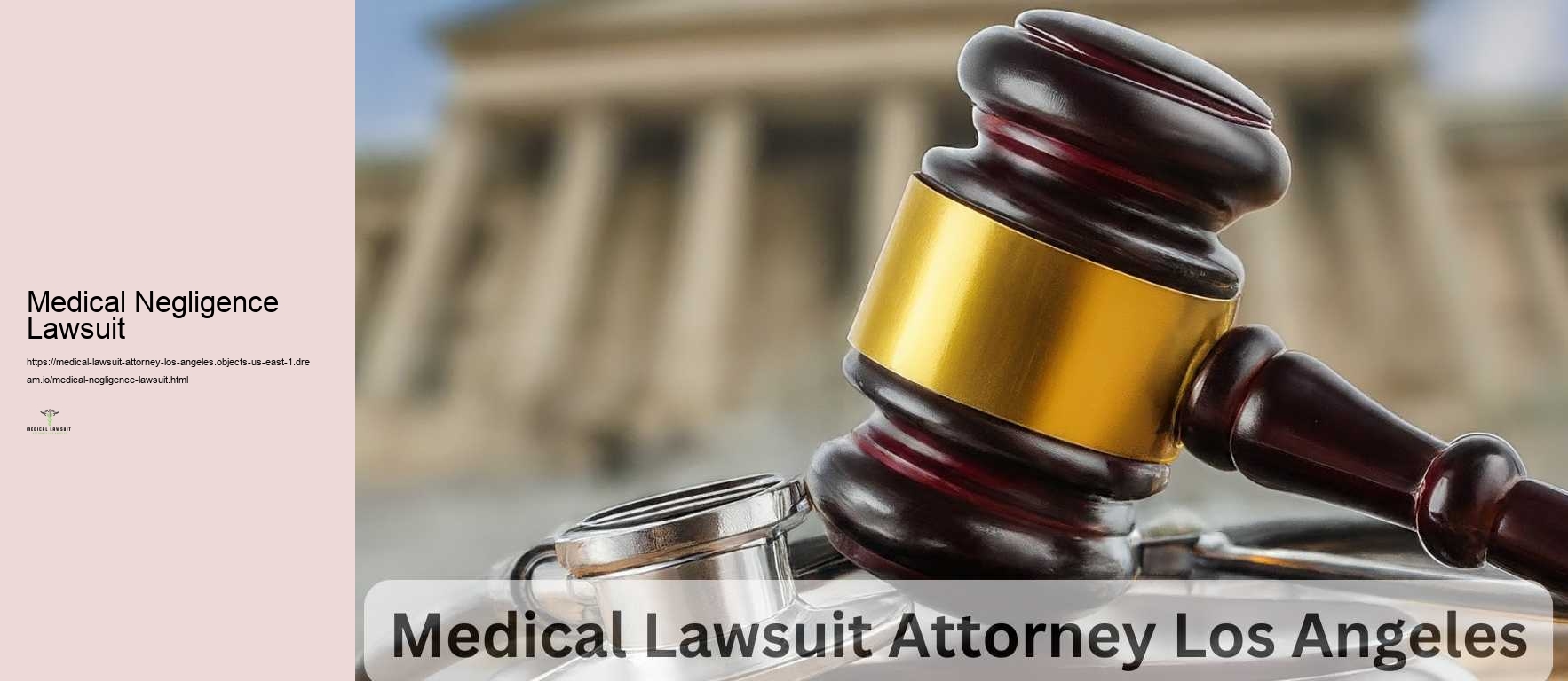 Medical Negligence Lawsuit